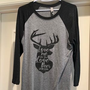 Super cute baseball tee